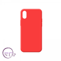Futrola Silikon Color Iphone XS Max crvena