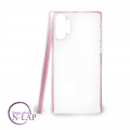 Futrola silikon rebraste ivice Samsung N975F / Note 10 Plus roze