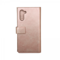 Futrola preklop koza sa zipom Samsung N970F / Note 10 roze