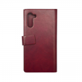 Futrola preklop koza sa zipom Samsung N970F / Note 10 bordo
