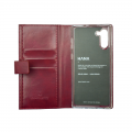 Futrola preklop koza sa zipom Samsung N970F / Note 10 bordo
