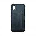 Futrola Huawei Y5 2019 / Honor 8S  kozna sa dzepom siva