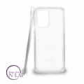 Futrola silikon rebraste ivice Samsung Galaxy G985F / S20 Plus bela