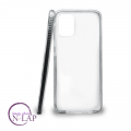Futrola silikon rebraste ivice Samsung  A715F / A71 crna