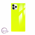 Futrola Silikon Kockice Iphone 11 Pro / neon zuta
