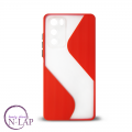 Futrola Silikon S shape Huawei P40 / crvena