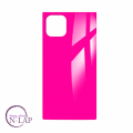 Futrola Silikon Kockice Iphone 12 / 12 Pro 6.1 / neon pink