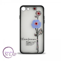 Futrola Iphone 7 / 8 / cirkon cvet lavanda