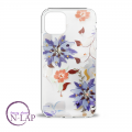 Futrola Iphone 11 Pro Max / providna floral cirkon 01