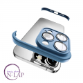 Futrola mat ivice BAMPER Iphone 13 Pro / plava