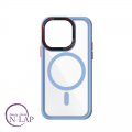 Futrola Pastel Magnetic / Iphone 15 Pro / plava