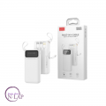 Power Bank 10000mAh 4 CABLE (Type C+Lightning+Micro+USB-A) / bela / PR 278