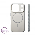 Futrola MAGSAFE SUPREME / Iphone 17 Pro Max / belo-siva