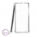 Futrola silikon rebraste ivice Samsung N975F / Note 10 Plus crna