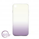 Futrola Iphone XR / providna - zuto ljubicasta