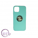 Akcija - Futrola silikon auto focus sa prstenom Iphone 11 Pro Max mint