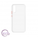 Futrola mat ivice Samsung A705F / A70 bela