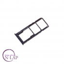 Fiokica za sim karticu Samsung A715F / A71 crna