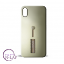 Futrola Iphone XS Max / zlatna sa drzacem