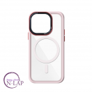 Futrola Pastel Magnetic / Iphone 15 Pro Max / roze
