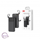 Power Bank 20000mAh 4 CABLE (Type C+Lightning+Micro+USB-A) / crna / PR 279