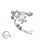 Privezak za torbe i kljuceve / white star