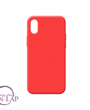 Futrola Silikon Color Iphone XS Max crvena