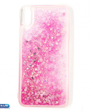 Futrola Silikon vodena Iphone XS Max roze