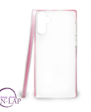 Futrola silikon rebraste ivice Samsung N970F / Note 10 roze