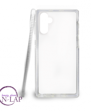 Futrola silikon rebraste ivice Samsung N970F / Note 10 bela