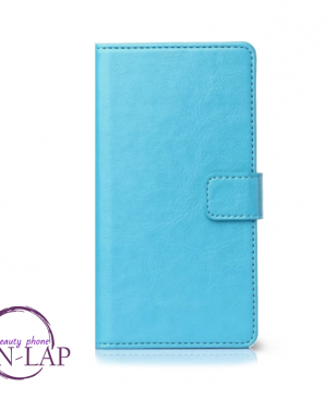 Futrola preklop Iphone 5 / 5S / 5G / PU koza tirkizno plava