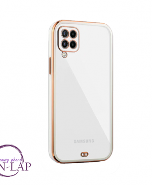 AKCIJA - Futrola Shine Edge Samsung A22 4G / bela sa zastitom za kameru