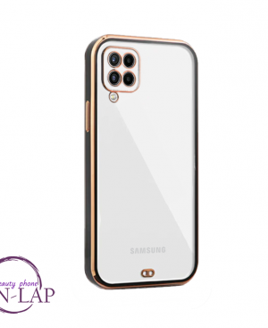 AKCIJA - Futrola Shine Edge Samsung A22 4G / crna sa zastitom za kameru