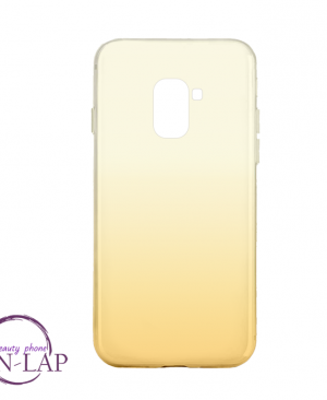 Futrola Samsung A530 / A5 2018 / A8 2018 / providna - zuto narandzasta