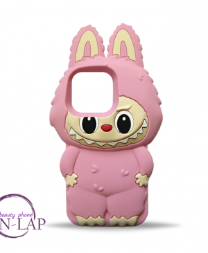 Futrola LABUBU / Iphone 13 Pro / 14 Pro / 15 Pro / roze
