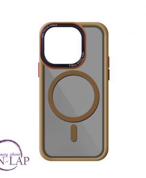 Futrola Pastel Magnetic / Iphone 15 Pro Max / braon