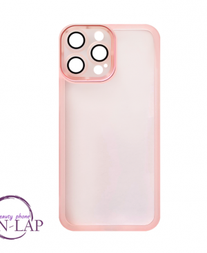 Futrola Silikon color providna / Iphone 13 Pro Max / roze