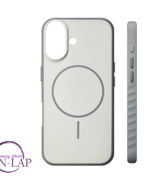 Futrola MAGSAFE SUPREME / Iphone 17 / belo-siva