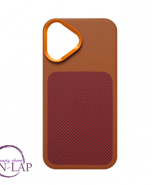 Futrola Autofocus Vegan Leather / Iphone 17 / braon