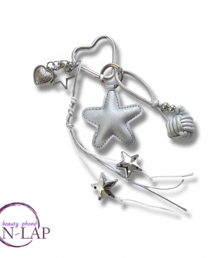 Privezak za torbe i kljuceve / silver star